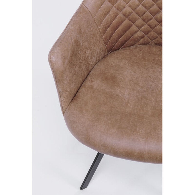 Swivel Chair Coco Brown